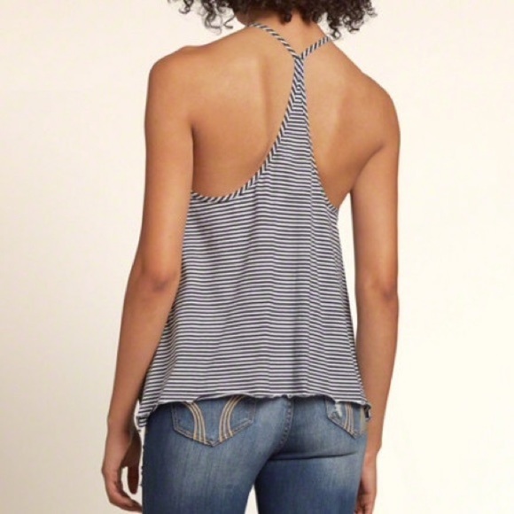❌SOLD❌NWT Hollister stripped tank top - Picture 2 of 5